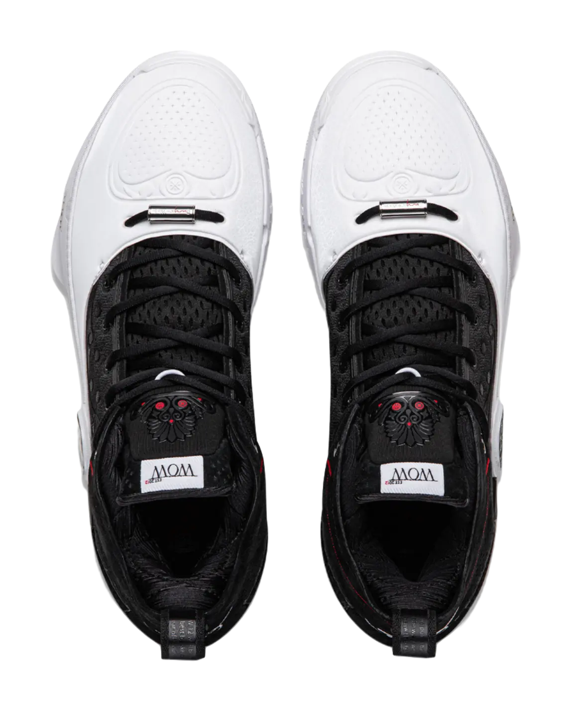 LiNing Way of Wade 12 WOW 12 - Announcement Basketball Shoes Mens Black White 