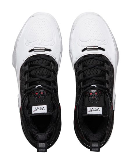 LiNing Way of Wade 12 WOW 12 - Announcement Basketball Shoes Mens Black White 