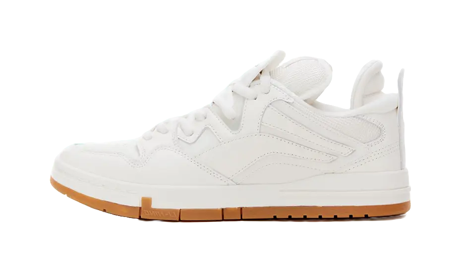 LiNing Wei Wu PRO Coverage Slip Resistant Cushioning Low top Skateboard Shoes Men's White 