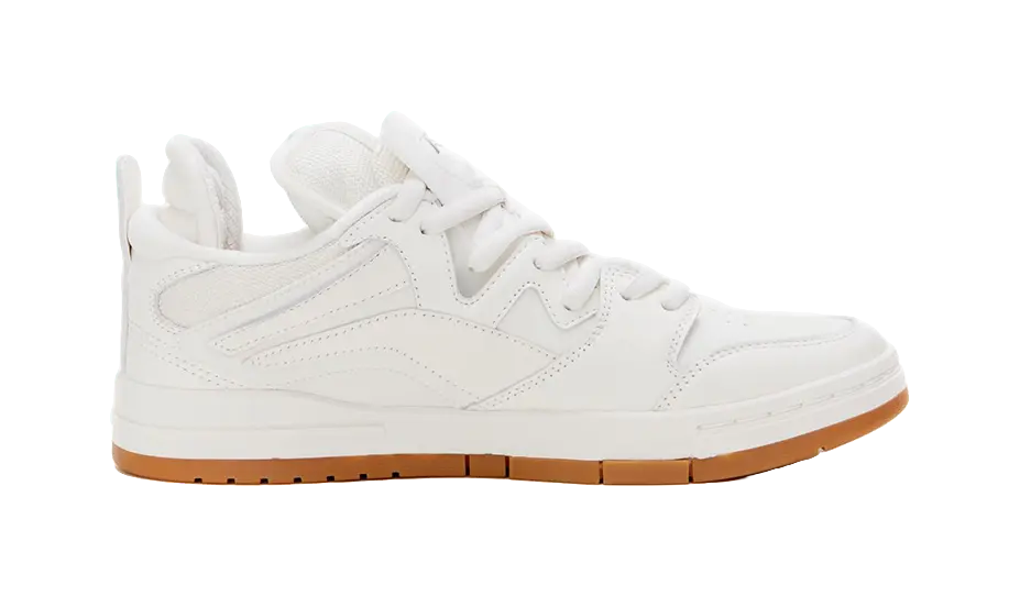 LiNing Wei Wu PRO Coverage Slip Resistant Cushioning Low top Skateboard Shoes Men's White 