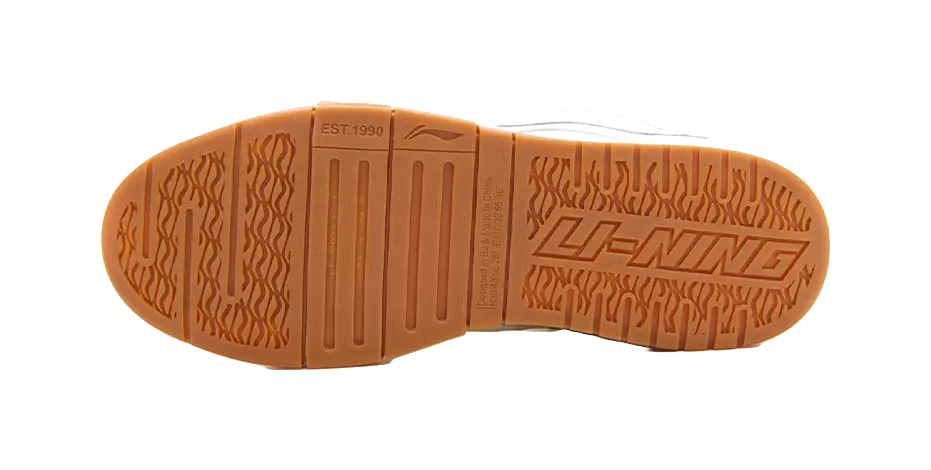 LiNing Wei Wu PRO Coverage Slip Resistant Cushioning Low top Skateboard Shoes Men's White 