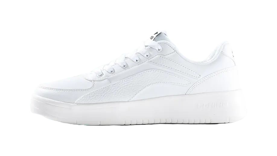 LiNing Wei Wu PRO Slip Resistant, Abrasion Resistant, Lightweight Low top Skateboard Shoes Men's White 