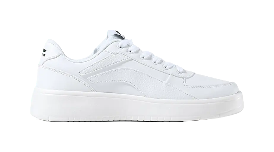 LiNing Wei Wu PRO Slip Resistant, Abrasion Resistant, Lightweight Low top Skateboard Shoes Men's White 