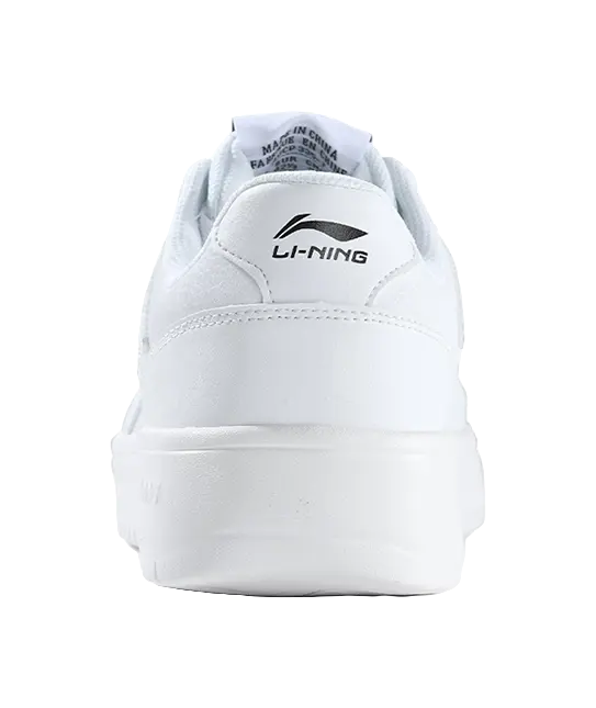 LiNing Wei Wu PRO Slip Resistant, Abrasion Resistant, Lightweight Low top Skateboard Shoes Men's White 