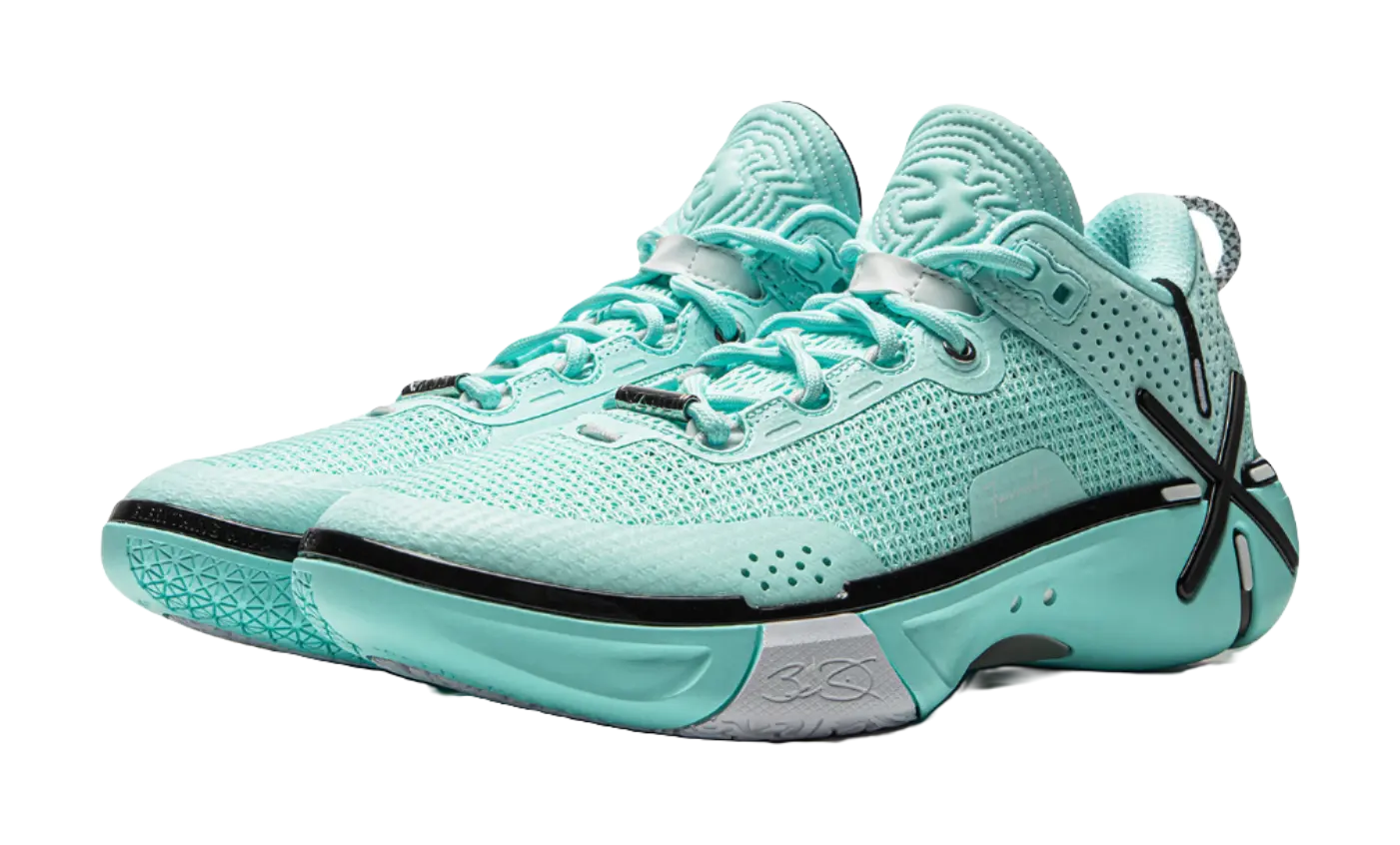 LiNing Wode Phantom 6 Cushioning Anti-Slip And Wear-Resistant Breathable Rebound Low-Top Basketball Shoes Mens Blue  vjsneaker.com