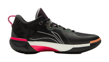 LiNing Wode Phantom 6 Cushioning Anti-Slip And Wear-Resistant Lightweight Rebound Low-Top Basketball Shoes Mens Black  vjsneaker.com