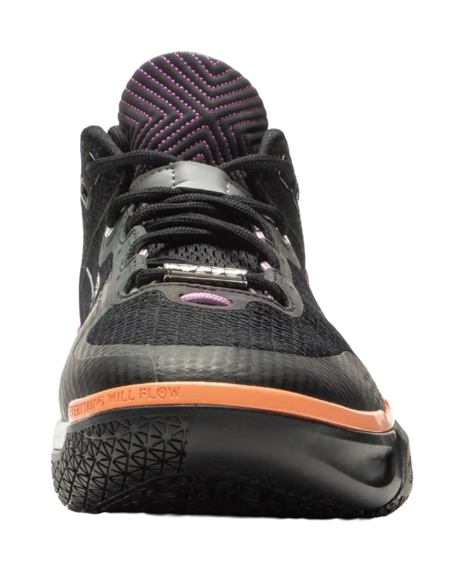 LiNing Wode Phantom 6 Cushioning Anti-Slip And Wear-Resistant Lightweight Rebound Low-Top Basketball Shoes Mens Black  vjsneaker.com