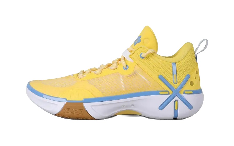 LiNing Wode Phantom 6 Low top Basketball Shoes Mens Custard  vjsneaker.com