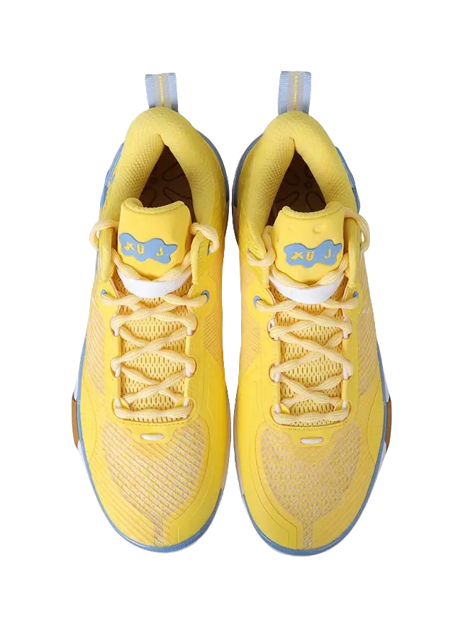 LiNing Wode Phantom 6 Low top Basketball Shoes Mens Custard  vjsneaker.com