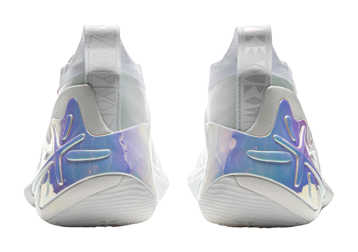 LiNing Wow11 Cushioning Abrasion Resistant Lightweight Rebound Mid top Basketball Shoes Mens White 