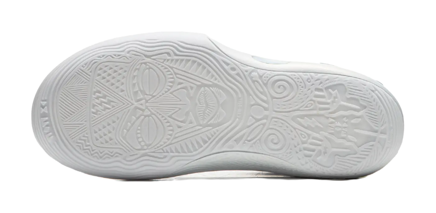 LiNing Wow11 Cushioning Abrasion Resistant Lightweight Rebound Mid top Basketball Shoes Mens White 