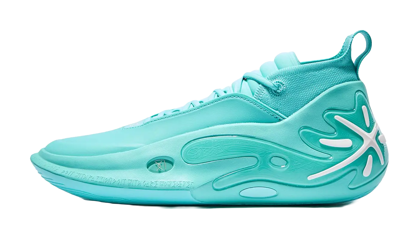 LiNing Wow11 Cushioning Wear-Resistant Lightweight Rebound Low-Top Basketball Shoes Mens Parrot Green 