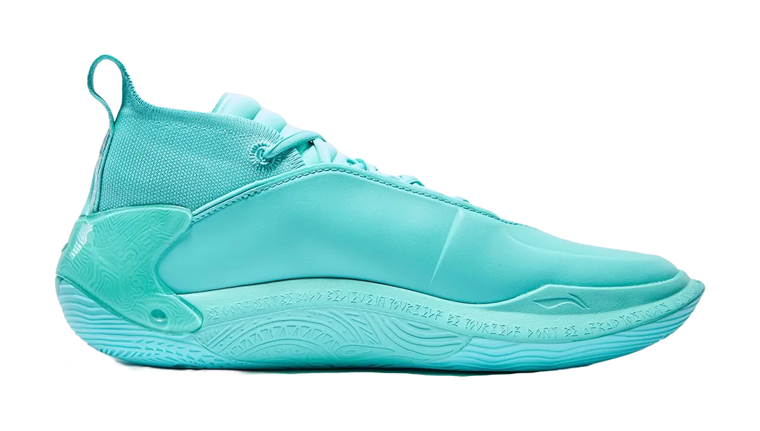 LiNing Wow11 Cushioning Wear-Resistant Lightweight Rebound Low-Top Basketball Shoes Mens Parrot Green 