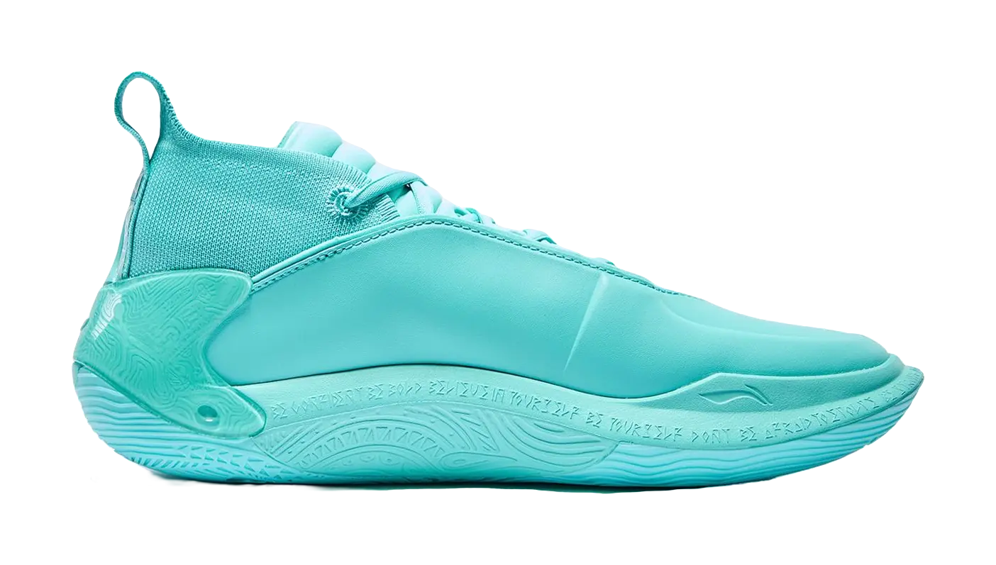 LiNing Wow11 Cushioning Wear-Resistant Lightweight Rebound Low-Top Basketball Shoes Mens Parrot Green 