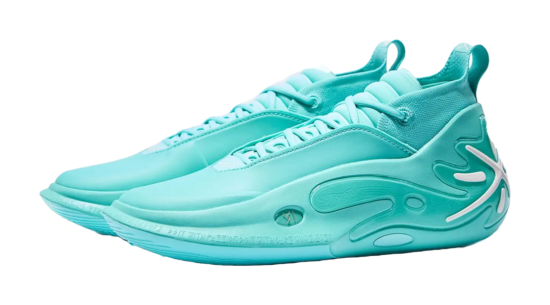 LiNing Wow11 Cushioning Wear-Resistant Lightweight Rebound Low-Top Basketball Shoes Mens Parrot Green 