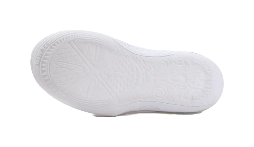 LiNing Wow11 Cushioning, Slip Resistant, Abrasion Resistant, Lightweight, Rebound Mid Top Basketball Shoes Mens White 