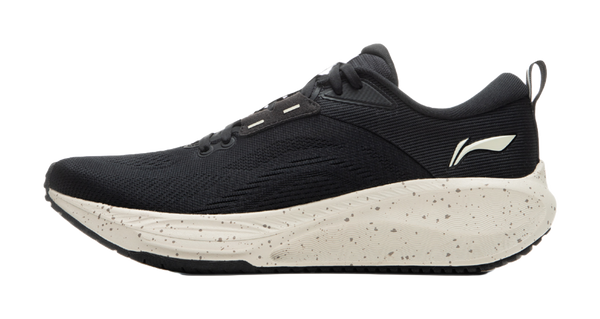 LiNing Wu Leaping 2.0 V2 Cushioned Anti Slip Wear Resistant Breathable Lightweight Low Top Running Shoes Men's Black 