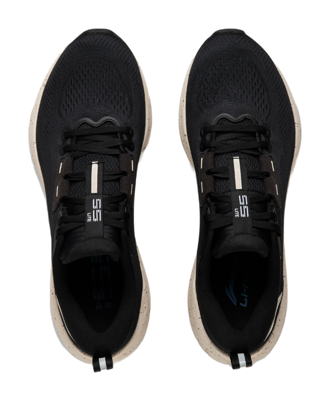 LiNing Wu Leaping 2.0 V2 Cushioned Anti Slip Wear Resistant Breathable Lightweight Low Top Running Shoes Men's Black 