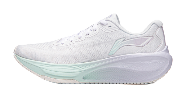 LiNing Wuyue 2.0 Cushioning, Slip Resistant, Abrasion Resistant, Breathable Low Top Casual Running Shoes Women's White 
