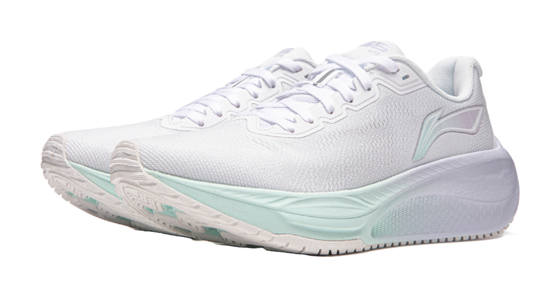 LiNing Wuyue 2.0 Cushioning, Slip Resistant, Abrasion Resistant, Breathable Low Top Casual Running Shoes Women's White 