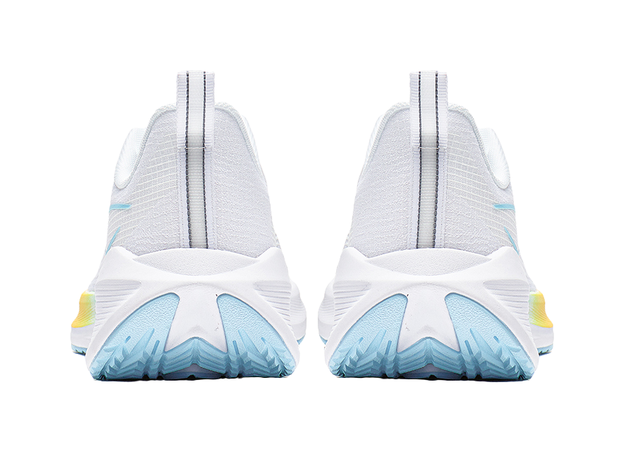 LiNing Wuyue Shock Absorbers Slip Resistant Abrasion Resistant Breathable Low top Casual Running Shoes Men's White 