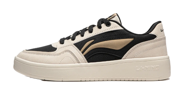 LiNing Yuanbao V2 Slip Resistant Abrasion Resistant Skateboard Shoes Men's White Black 