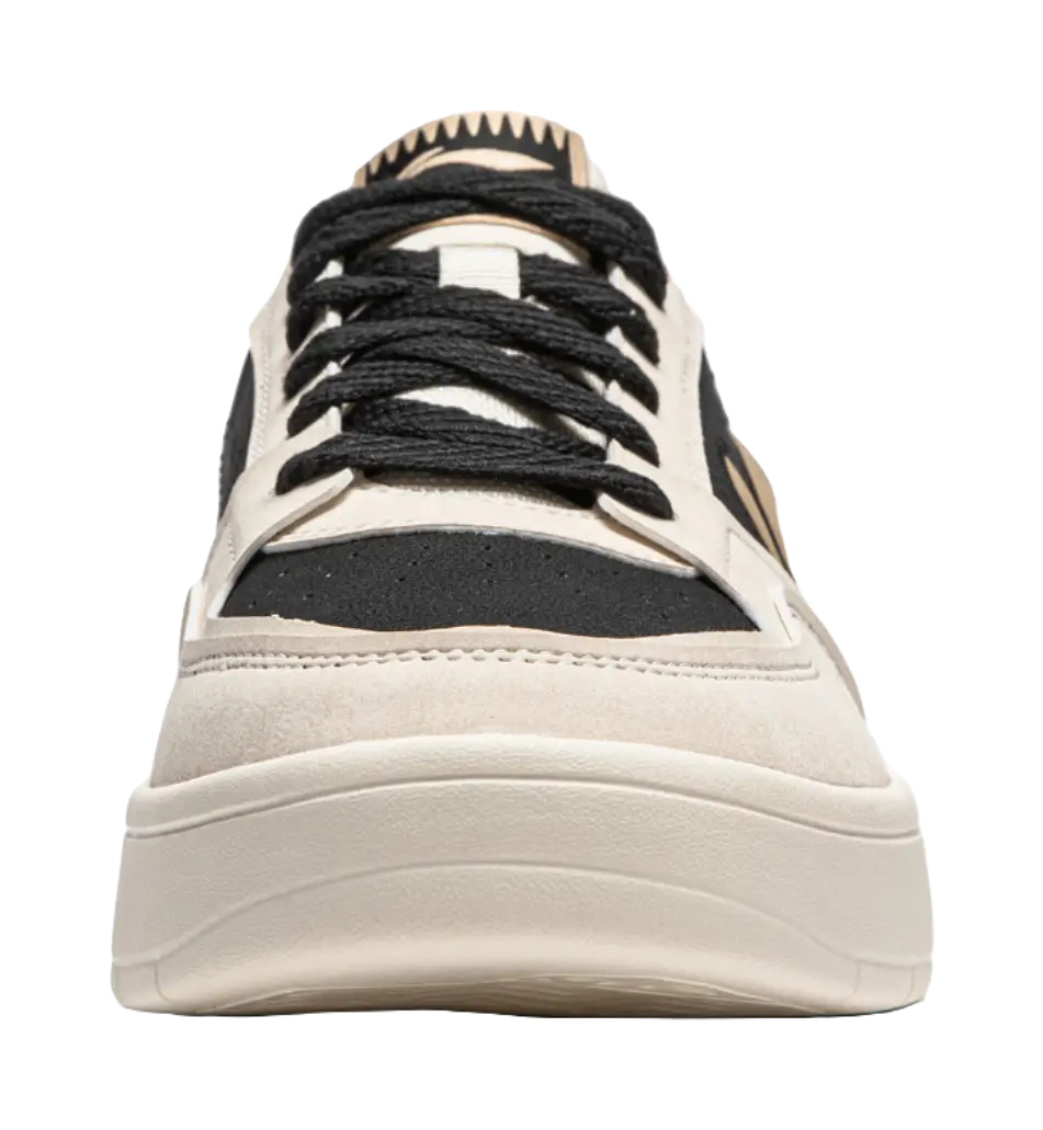 LiNing Yuanbao V2 Slip Resistant Abrasion Resistant Skateboard Shoes Men's White Black 