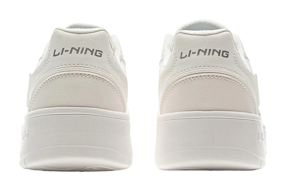 LiNing Yuanbao V3 Anti Slip Wear Resistant Low Top Skateboard Shoes Men's Mist White 