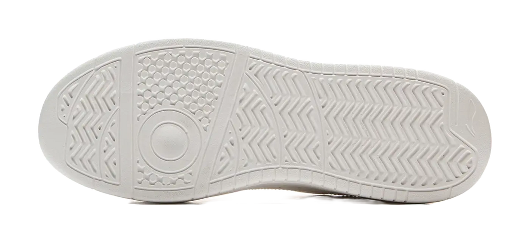 LiNing Yuanbao V3 Anti Slip Wear Resistant Low Top Skateboard Shoes Men's Mist White 