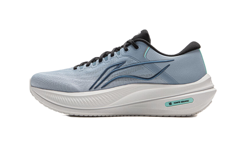 LiNing Yueying 5 Cushioning Abrasion Resistant Breathable Low top Running Shoes Men's Blue 