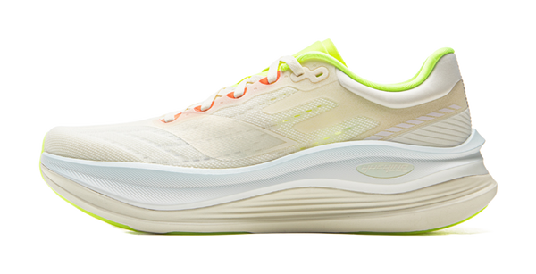 LiNing Yueying 5 Pro Shock Absorbers Rebound Low Top Sprint Running Shoes Men's Mica White 