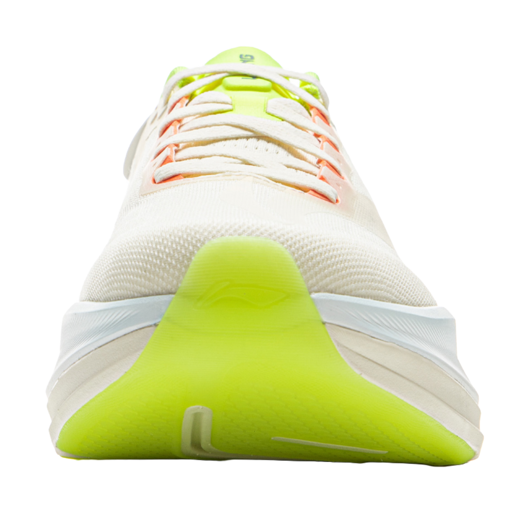 LiNing Yueying 5 Pro Shock Absorbers Rebound Low Top Sprint Running Shoes Men's Mica White 