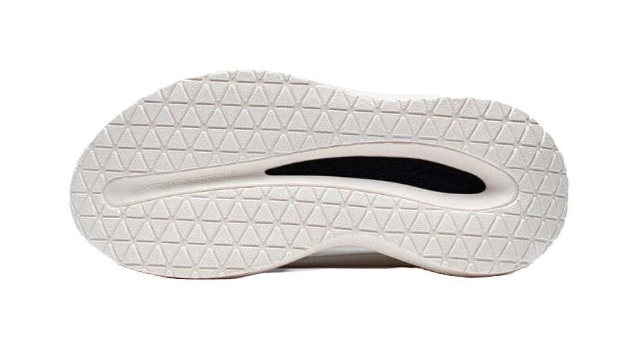 LiNing Yun You Slay Slip Resistant Abrasion Resistant Cushioning Slide Slippers Unisex White Black 