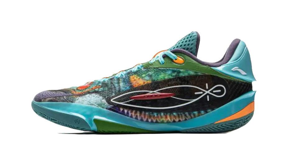 LiNing Wade 808 5 Ultra 'Lizard' Blue Green Purple