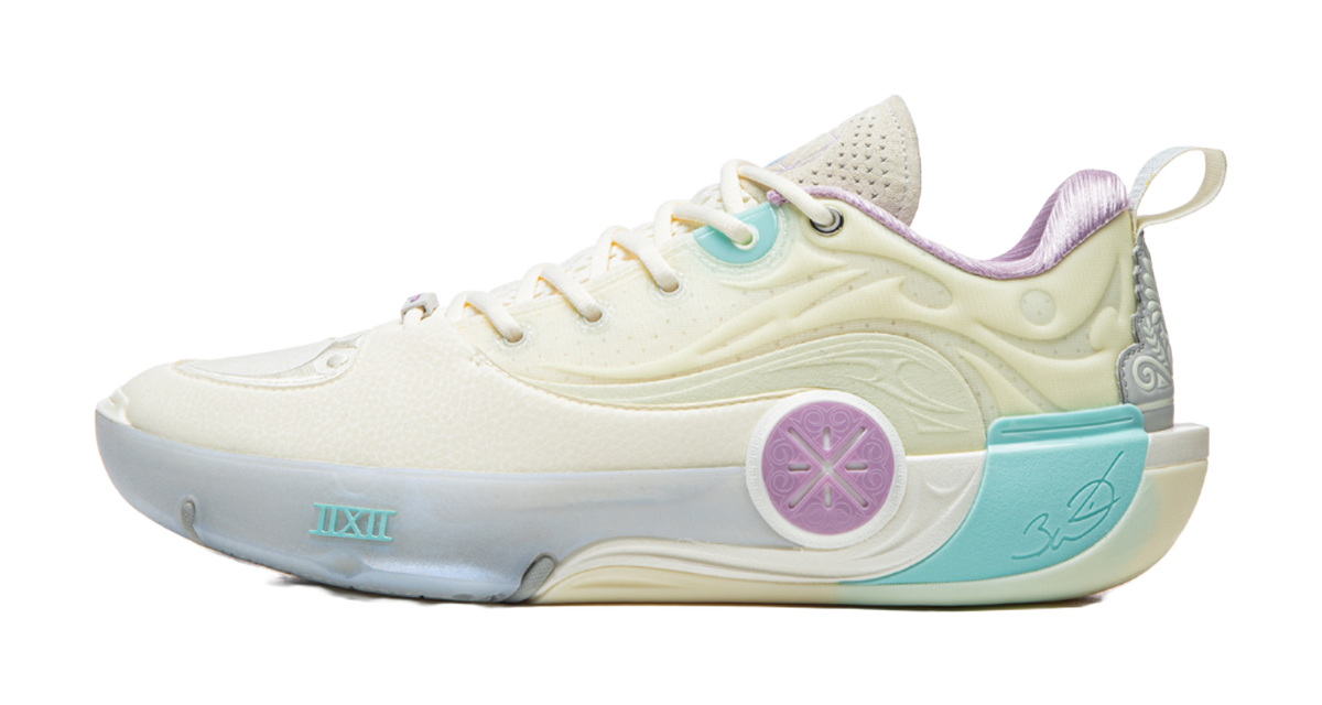LiNing Way of Wade 12 WOW12 'Cotton Candy' Ecru