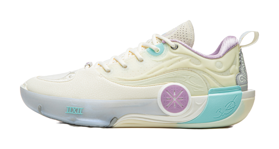 LiNing Way of Wade 12 WOW12 'Cotton Candy' Ecru