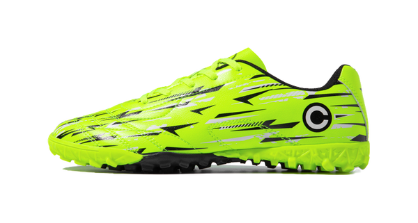 MEIKE Soccer Shoes Unisex Low top Green/Black/White/Blue 