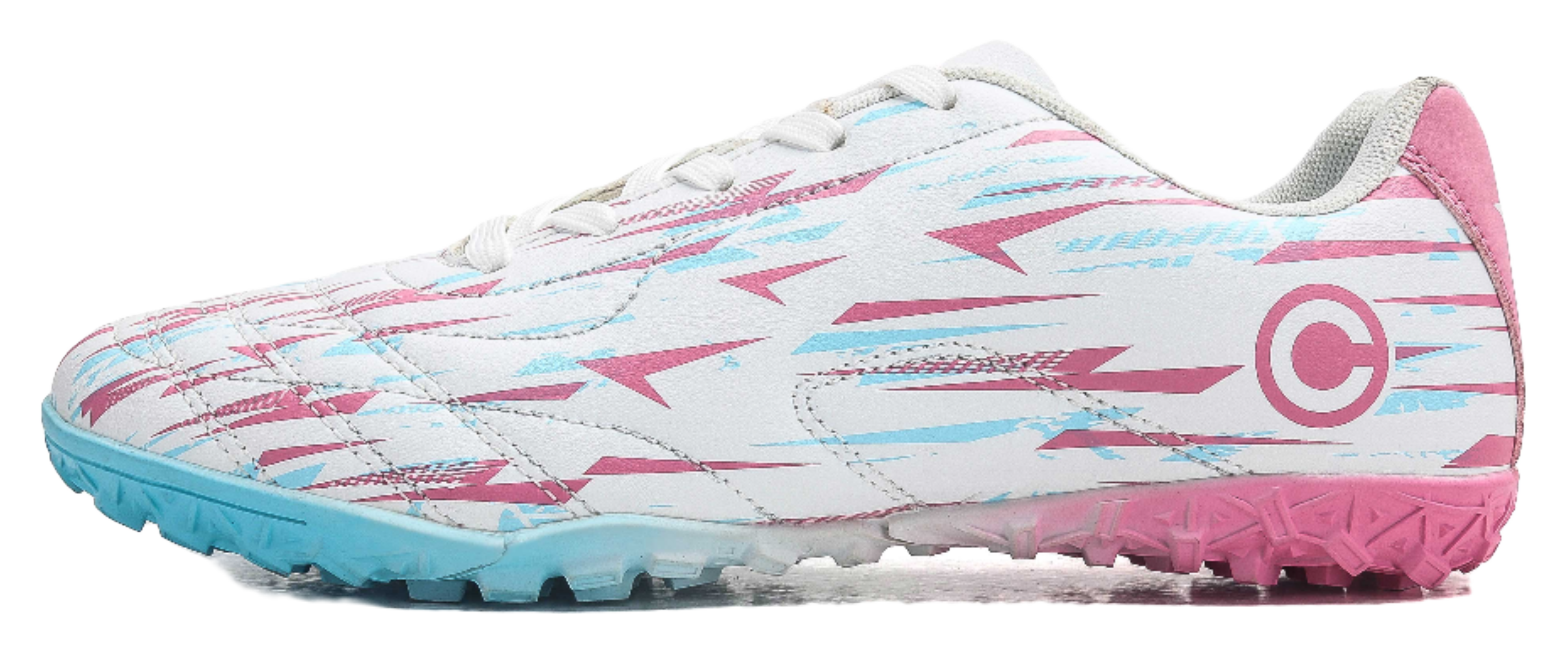 MEIKE Soccer Shoes Unisex Low top Green/Black/White/Blue 