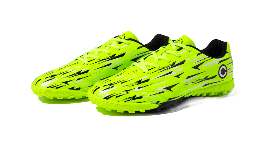 MEIKE Soccer Shoes Unisex Low top Green/Black/White/Blue 
