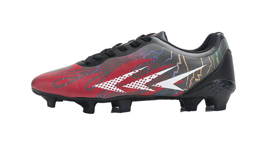 Meike Unisex Low-Top FG/AG Soccer Cleats - Multi-Ground Football Shoes with Shock Absorption & Waterproof White 