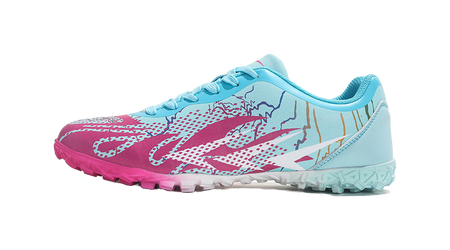 Meike Unisex Low-Top FG/AG Soccer Cleats - Multi-Ground Football Shoes with Shock Absorption & Waterproof White 