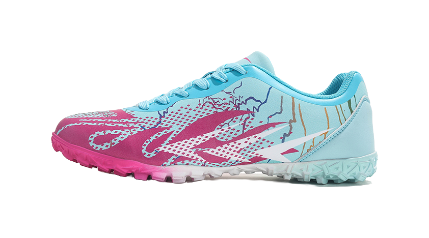 Meike Unisex Low-Top FG/AG Soccer Cleats - Multi-Ground Football Shoes with Shock Absorption & Waterproof White 