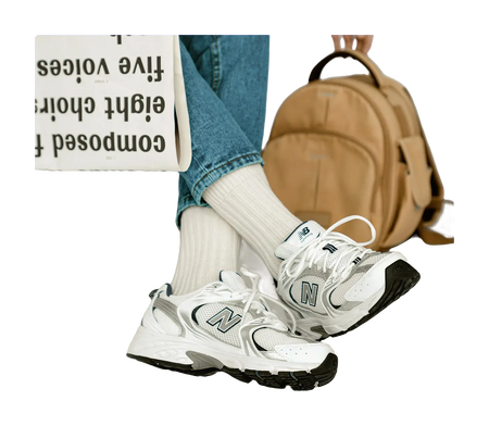 New Balance 530 White/Natural Indigo sneakers  vjsneaker.com