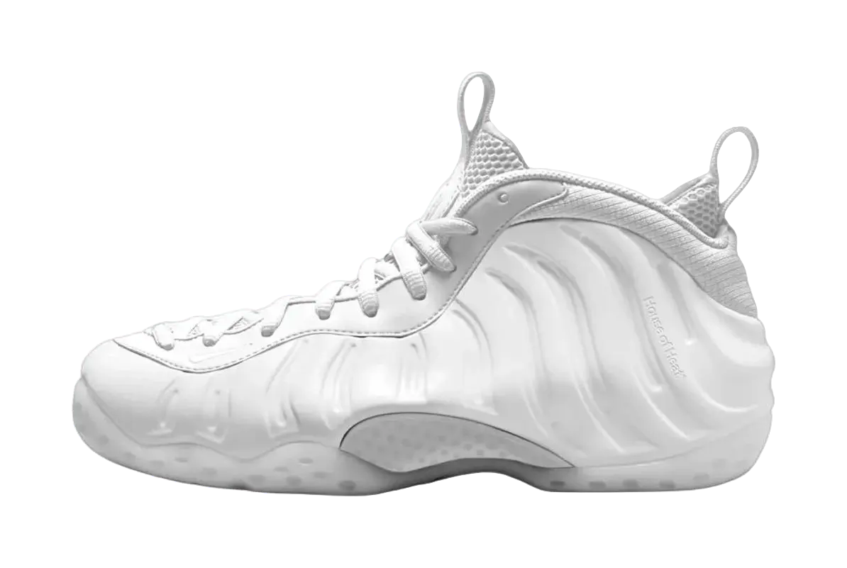 Nike Air Foamposite One Triple White  vjsneaker.com