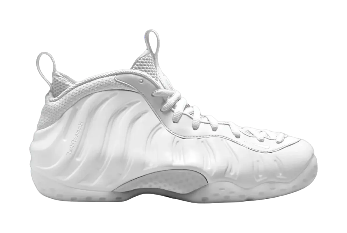 Nike Air Foamposite One Triple White  vjsneaker.com