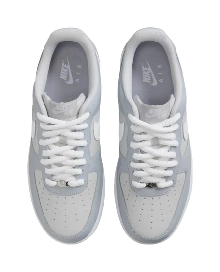 Nike Air Force 1 Low 07 LV8 Wolf Grey Vast Grey White  vjsneaker.com