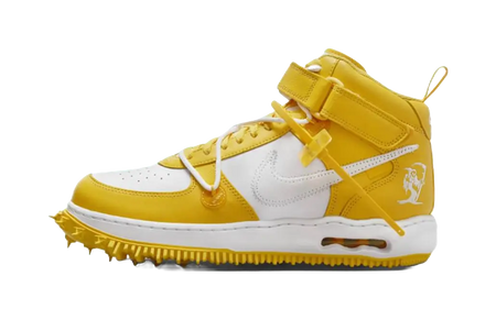 Nike Air Force 1 Mid Sp Off White Varsity Maize  vjsneaker.com