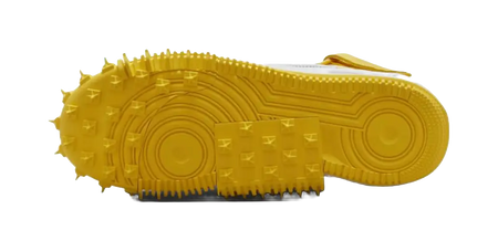 Nike Air Force 1 Mid Sp Off White Varsity Maize  vjsneaker.com