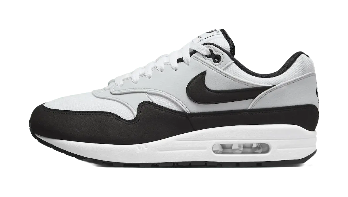 Nike Air Max 1 White Black  vjsneaker.com