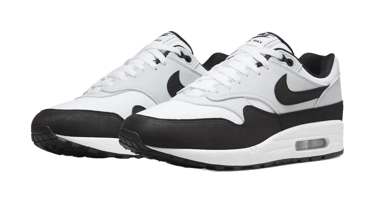 Nike Air Max 1 White Black  vjsneaker.com